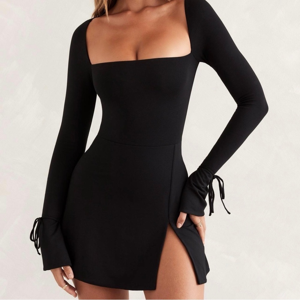 OH POLLY Baize mini dress